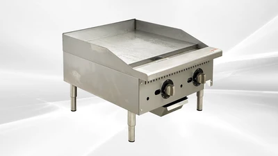 171-0438 24" 2-Burner Gas Thermostatic Griddle