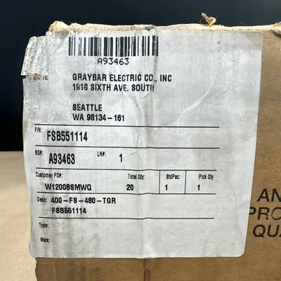 NEW WideLite 400-FS-480-TGR