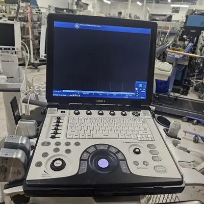 Used GE Refurbished GE Logiq E Ultrasound Machine w/ Convex Transducer Probe Medical Imaging - Other Texas US | PT Medical Technologies #1458819