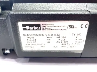 New | in-Stock Parker Servo Motor w/ Neugart 100253223 Inline Gearbox Servo Motors Michigan US | Maverick Industrial Sales #1441212