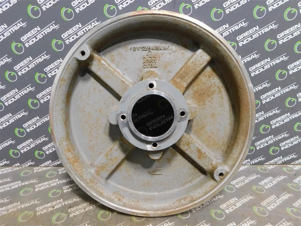 Durco DT 52848AA Rear Cover A744 A351 CF8M 14in OD 1.935in H 2.6in Bore Used