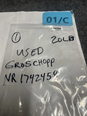 Used Groschopp NR1742458 Gearmotors California US | Davliegogo LLC #1705552