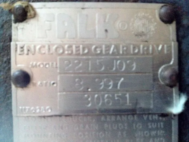 Used Falk 2215J-09 Gearboxes Minnesota US | Peak Machinery, Inc. #288954