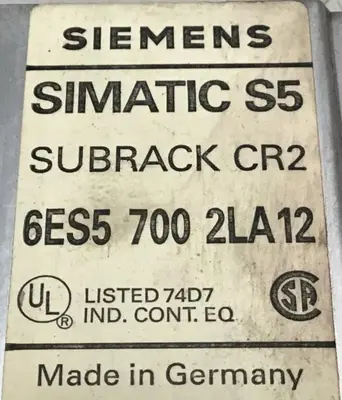 USED SIEMENS 6ES5 700-2LA12