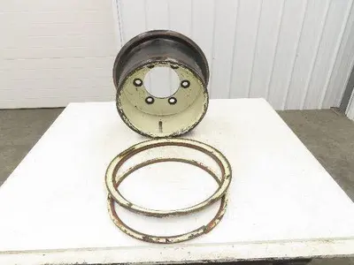 7.0x15 Forklift Wheel 18" Rim 6-Lug 7.00x15