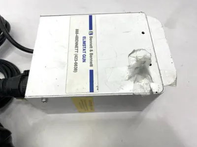 USED BENNET & BENNETT ELIMISTAT SIDEKICK IONIZING GUN 120VAC