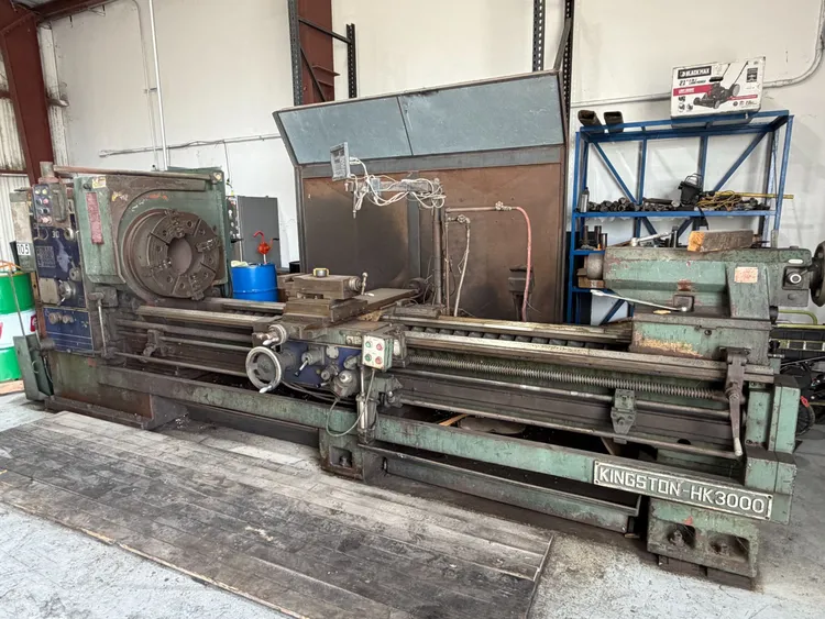 Used 1990 KINGSTON HK-3000 Oil Field & Hollow Spindle Lathes Texas US | Harris Machine Tools, Inc. #1341408