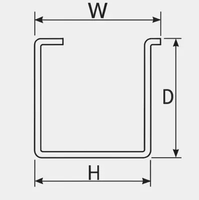 Light Gauge Steel C-Channel Roll Forming Machine – UAE