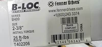 NEW FENNER T402206