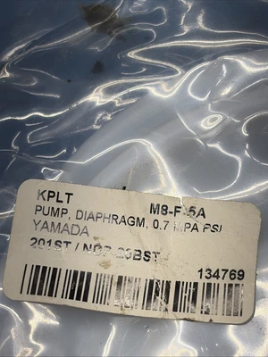 New | in-Stock Yamada Unknown Diaphragm Pumps Indiana US | J&J Industrial Supply #1306352