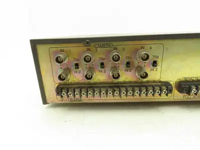 Burle Security Products TC8274 VidQuad 4-Channel Multiplexer 120V 60Hz