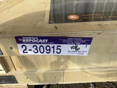 Used ATS POWER ATS-MS1010 GALVANIZED APEX ROOF METAL SHED Sheds Michigan US | Miedema Asset Management Group #1452125