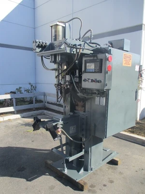 125 KVA Automation Int Inc, dual head spot welder, w/ Allen Bradley control