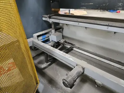 220 Ton, Durma, CNC hydraulic press brake, 12' overall, Delem 65 Control, 1999