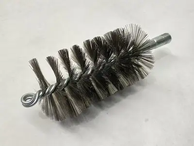 NEW SCHAEFER STAINLESS STEEL WIRE BRUSH 2-1/2" FOR 2-3/4" FLUE