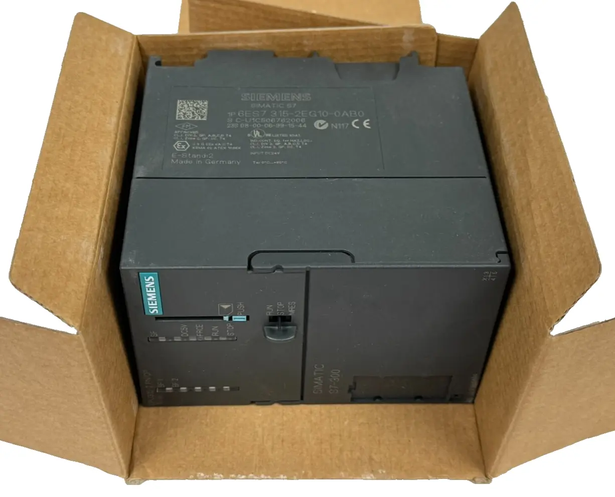 NEW SIEMENS 6ES7315-2EG10-0AB0 CPU MODULE CPU 315-2 PN/DP 6ES7 315-2EG10-0AB0