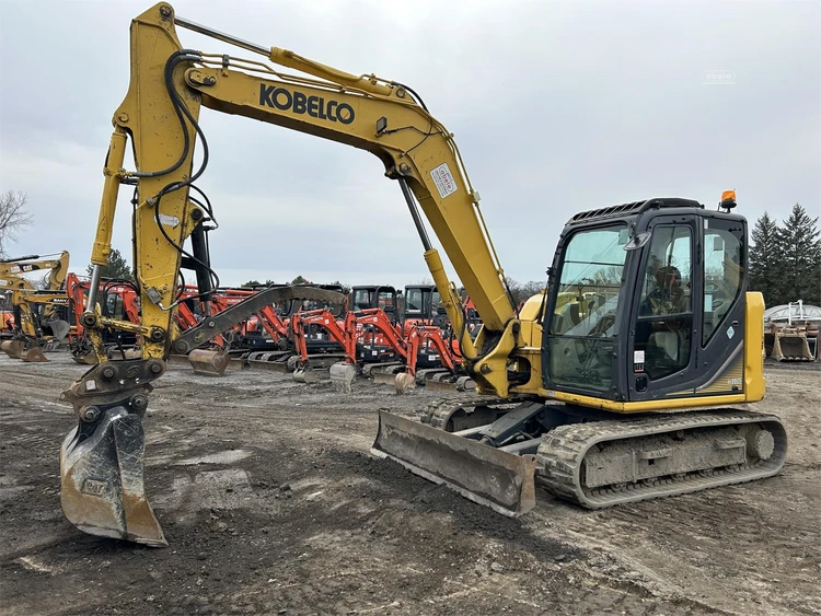 Used 2016 KOBELCO SK85CS-3E Crawler Excavators | Abele Tractor #1342778