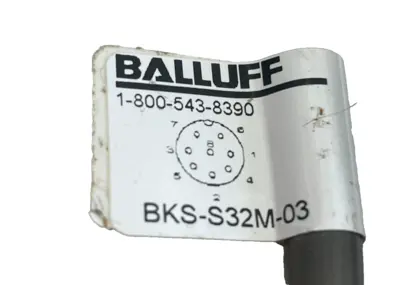 NEW BALLUFF BKS-S32M-03 CORDSET BKSS32M03