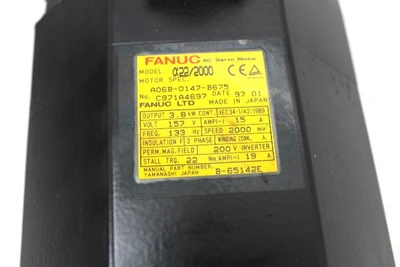 USED FANUC A06B-0147-B675