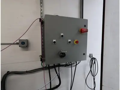 200 TON X 15' BEECHE WIRE CABLE FORCE TENSILE HYDRAULIC TEST BENCH, WITH CONTROLLER & DISPLAY, NEW 2020: YOBRO #25186