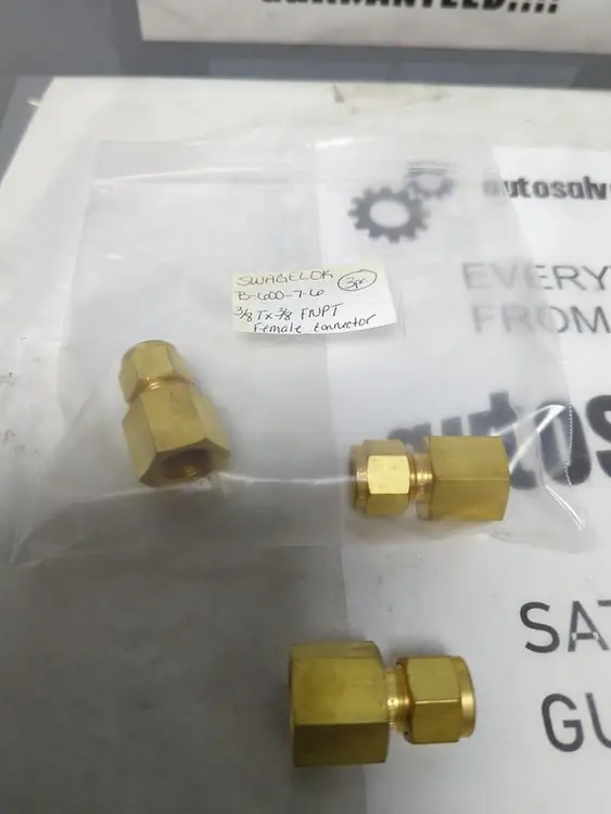 New | in-Stock SWAGELOK B-600-7-6 Valves/Fittings | Surplus Asset Holdings #1216502
