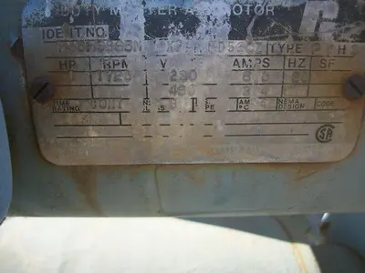 Pump, Moyno, 1 HP, 2-1/2", S/st & C/st, Netzsch, #S740715