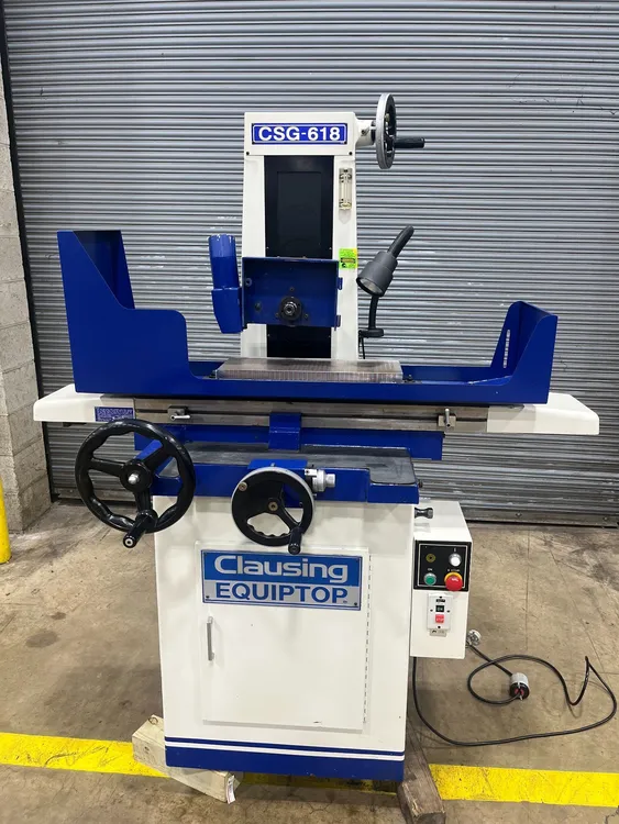 Used 2002 CLAUSING EQUIPTOP CSG-618 Reciprocating Surface Grinders New Jersey US | Michael Fine Machinery Co., Inc. #718383