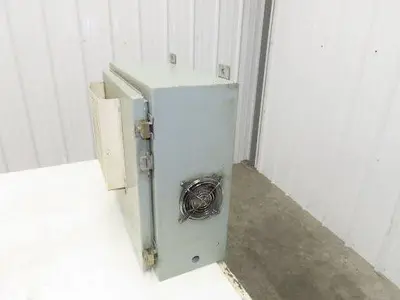 Hoffman A-202008LP Electrical Enclosure Control Panel Backplate Fan 20x20x8