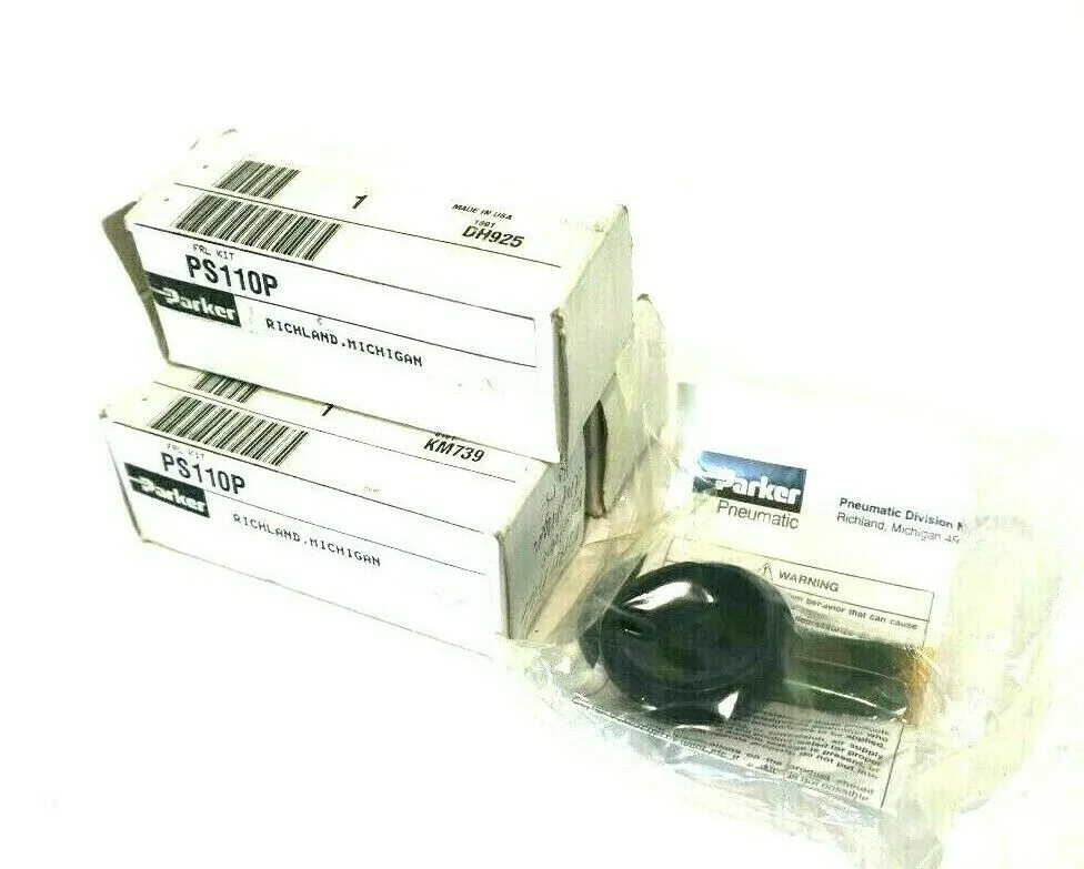 3 NEW PARKER PS110P REPAIR KIT
