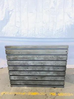 48" T x 60" L x 26" D T SLOTTED ANGLE PLATE. STOCK # 0506920