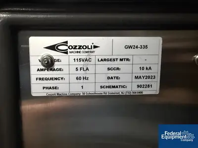 USED Cozzoli Cozzoli GW24 Vial Washer