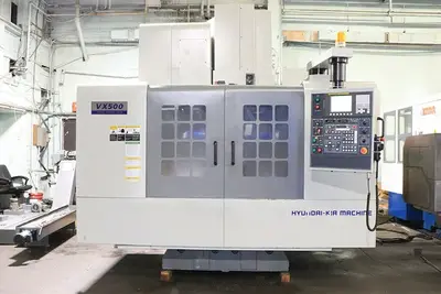 2012 HYUNDAI WIA VX500 Vertical Machining Centers | Toolquip, Inc. (4)