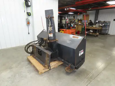Bobcat SBX240 Skid Steer Mount Snow Blower 84" Wide High Flow Hydraulic 2010