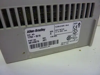USED ALLEN BRADLEY 1794-IB16 SER A