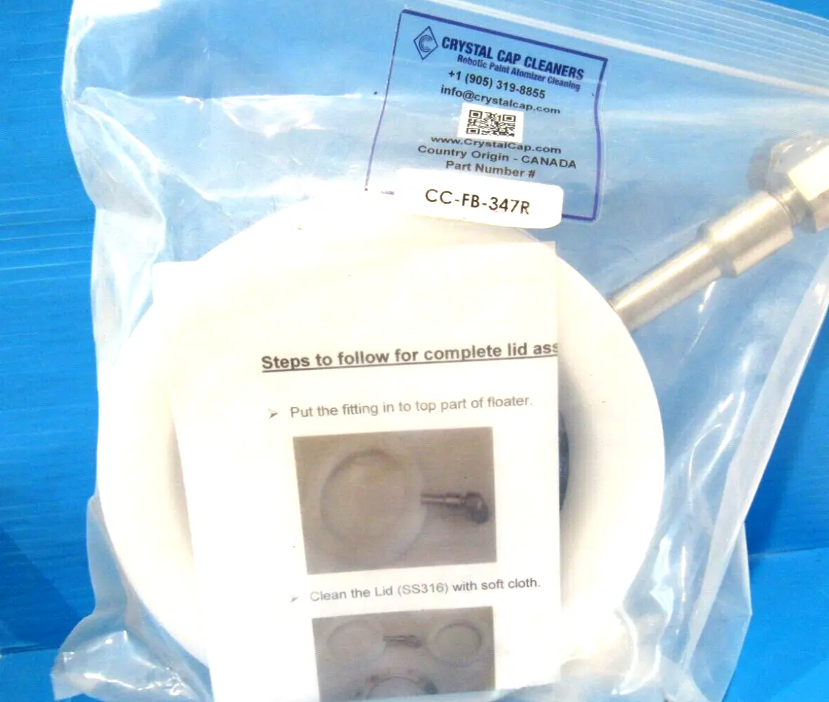 NEW CRYSTAL CAP CLEANERS CC-FB-347R FLOATING SEAL ASSY. CCFB347R