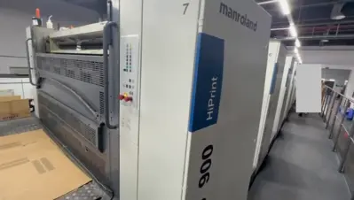 2012 MAN ROLAND 907 7B + LV Hiprint OFFSET PRINTING PRESS | Corrugated Machinery Brokers (3)