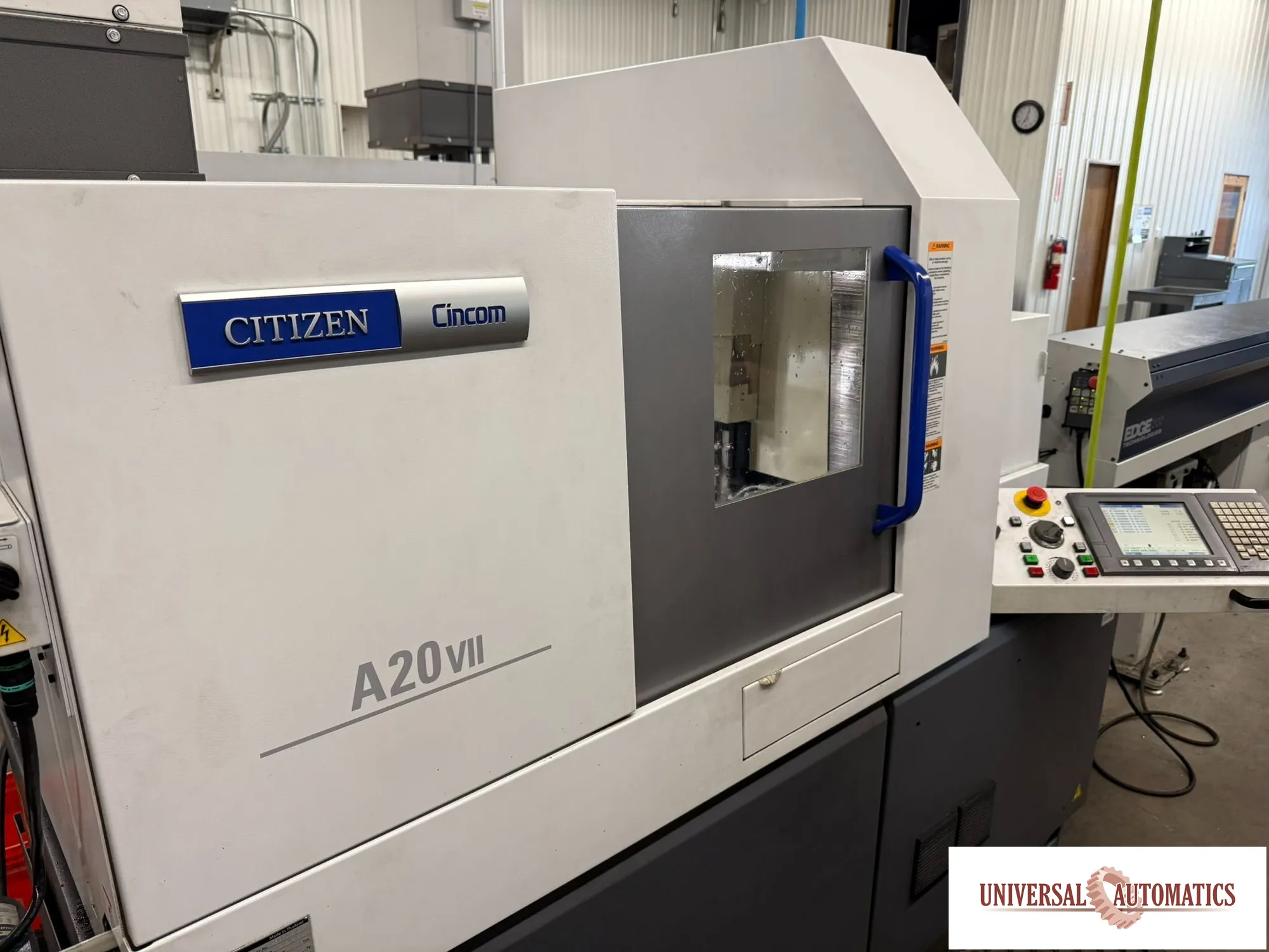 Used 2021 CITIZEN A20VII (3F7) Swiss Type Automatic Screw Machines