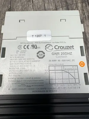 CROUZET GNR20DHZ Electrical/PLC/Automation | ESS Industrial Equipment Sales (6)