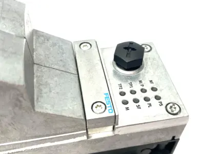 USED FESTO PROFINET RT INTERFACE MODULE 8110370 W/ CPX-GE-EV-S-7/8-5POL
