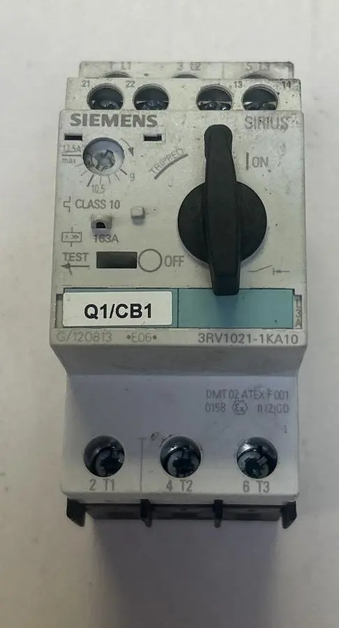 USED SIEMENS 3RV1021-1KA10