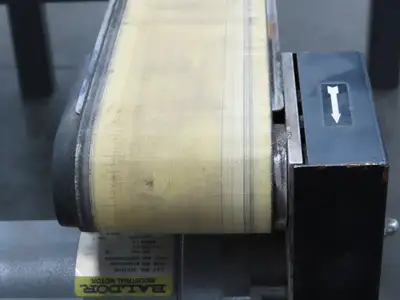 MK North America GUF-P Low Profile Belt Conveyor 96"L x 3.5"W Belt 111fpm