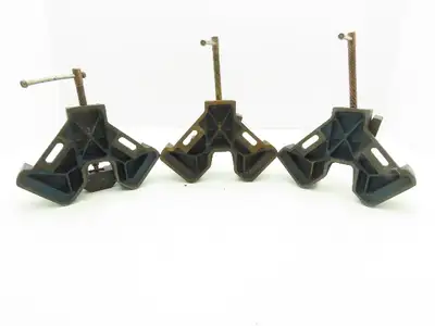 Wilton 64000 Welding Angle Clamp 90 Deg 3-3/8" Miter Cast Iron Lot of 3