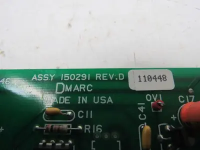 Dmarc 150291 Rev. D Circuit Board PCB From Rotor Tool RTECCM10