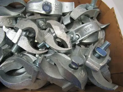 Steel City PC-150PAR 1-1/2" Galvanized Parallel Type Conduit Clamp Lot Of 40