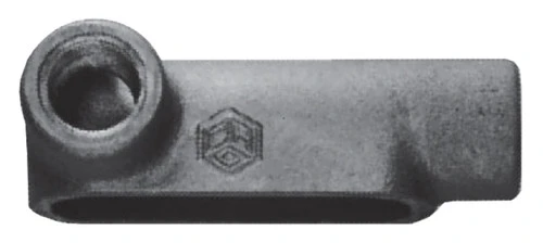 Cooper Crouse-Hinds Eaton LL37 Condulet, Cast Iron Body, Type LL, 1" Hub, Form 7 [New]