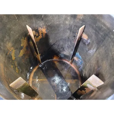 Used Flocculation Tank 100 Gallon FRP Plastic Mix Tank