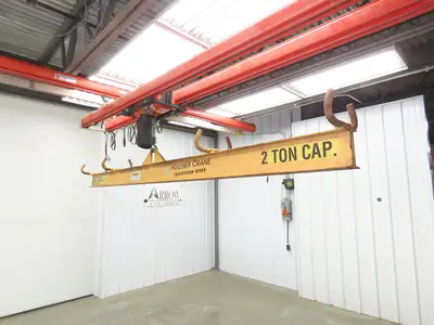 Caldwell 18-2-12 4000 Lb 2 Ton Rigging Lifting Beam 12' Fixed Twin Basket Sling