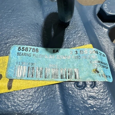 New SKF Pillow Block Bearing 223739PSP Fixed 50V Warranty 🇺🇸