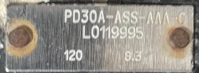 USED INGERSOLL-RAND PD30A-ASS-AAA-C