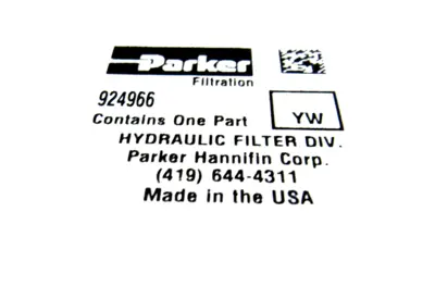 NEW PARKER 924966 INDICATOR KIT
